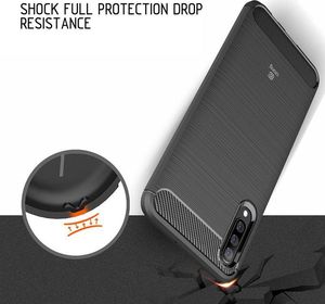 Crong Soft Armour Cover etui Samsung Galaxy A70 (czarny) 3