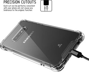 Crong Crong Hybrid Protect Cover Etui Samsung Galaxy S10e (przezroczysty) 3