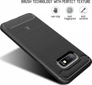 Crong Crong Soft Armour Cover etui Samsung Galaxy S10e (czarny) 2