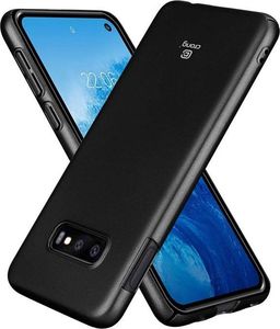 Crong Smooth Skin Etui Samsung Galaxy S10e (czarne) 2