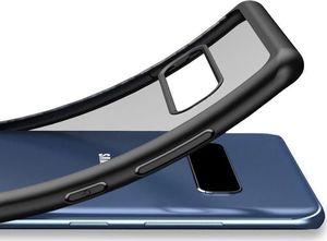Crong Crong Clear Cover etui Samsung Galaxy S10+ Plus (czarny) 2