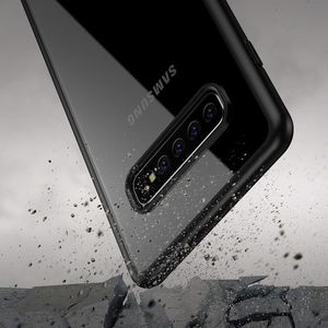 Crong Crong Clear Cover etui Samsung Galaxy S10+ Plus (czarny) 4