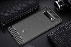 Crong Crong Soft Armour Cover etui Samsung Galaxy S10+ PLUS (czarny) 7