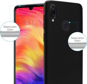 Crong Smooth Skin Etui Xiaomi Redmi Note 7 (czarny) 4