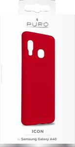 Puro PURO ICON etui do Samsung Galaxy A40 (czerwony) 2