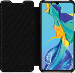 Stilgut Etui skórzane StilGut do Huawei P30 czarne nappa 3