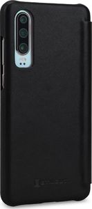 Stilgut Etui skórzane StilGut do Huawei P30 czarne nappa 4