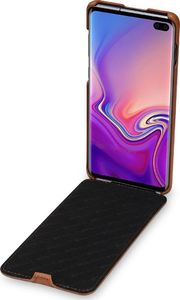 Stilgut Etui skórzane StilGut do Samsung Galaxy S10 Plus UltraSlim (brązowe) 3