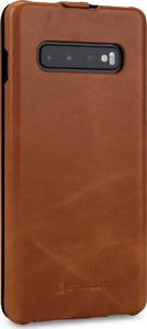 Stilgut Etui skórzane StilGut do Samsung Galaxy S10 Plus UltraSlim (brązowe) 4