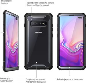 Supcase SUPCASE IBLSN ARES Etui pancerne Samsung Galaxy S10+ PLUS czarne 4