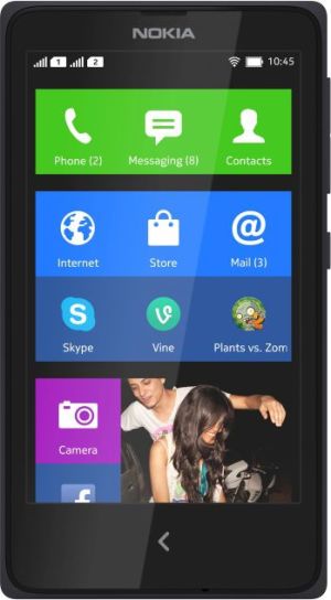 Smartfon Nokia X 4 GB Dual SIM Czarny  (NOKIA X DS BLACK) 1