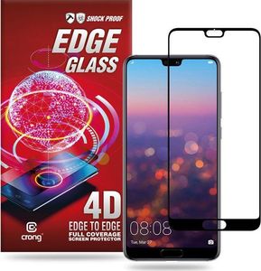 Crong Crong Edge Glass Szkło full glue na ekran Huawei P20 Pro 1