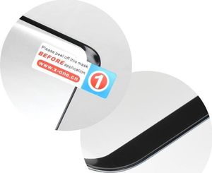 X-One Szkło hartowane X-ONE 3D - Samsung Galaxy S10 czarna ramka 3