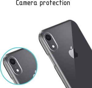 Crong Crong Crystal Slim Cover etui iPhone XR (przezroczysty) 6