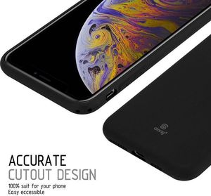 Crong Crong Soft Skin Cover etui iPhone Xs Max (czarne) 7