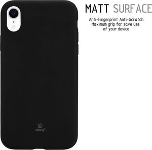 Crong Crong Soft Skin Cover etui iPhone XR (czarne) 2