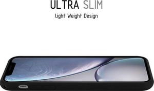 Crong Crong Soft Skin Cover etui iPhone XR (czarne) 3