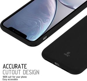 Crong Crong Soft Skin Cover etui iPhone XR (czarne) 7