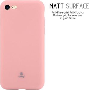 Crong Crong Soft Skin Cover etui iPhone 8 / 7 (różowe) 2