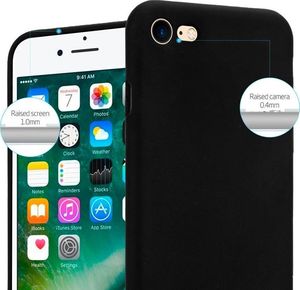 Crong Crong Soft Skin Cover etui iPhone 8 / 7 (czarne) 6