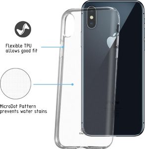 Crong Crong Crystal Slim Cover etui iPhone Xs Max (przezroczysty) 4