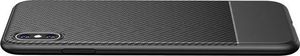 Crong Crong Prestige Carbon etui iPhone Xs Max (czarny) 2