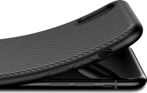 Crong Crong Prestige Carbon etui iPhone Xs / X (czarny) 4