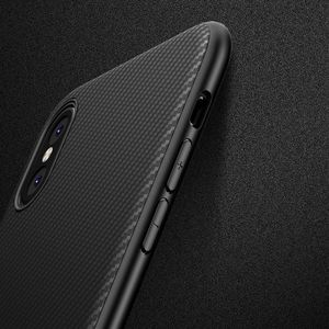 Crong Crong Prestige Carbon etui iPhone Xs / X (czarny) 8