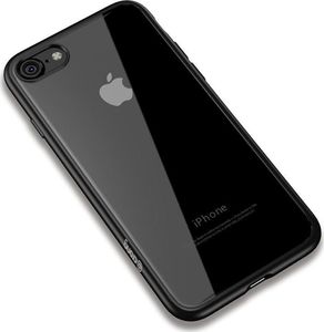 Crong Crong Clear Cover etui iPhone 8 / 7 (czarny) 3