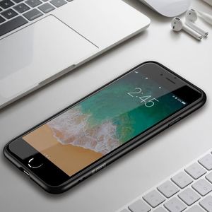 Crong Crong Clear Cover etui iPhone 8 / 7 (czarny) 4