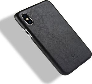 Crong Crong Essential Cover etui iPhone Xs / X (czarny) 3