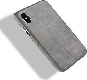 Crong Crong Essential Cover etui iPhone Xs / X (szary) 3