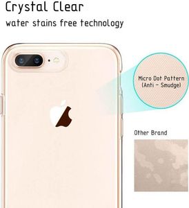Crong Crong Crystal Slim Cover etui iPhone 8 Plus / 7 Plus (przezroczysty) 7