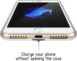 Crong Crong Crystal Slim Cover etui iPhone 8 Plus / 7 Plus (przezroczysty) 9