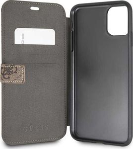Guess Guess Booktype 4G Charms Collection Etui iPhone 11 Pro Max (brązowy) 3