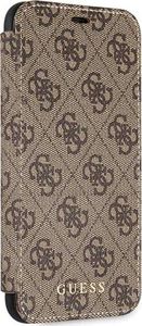 Guess Guess Booktype 4G Charms Collection Etui iPhone 11 Pro Max (brązowy) 4