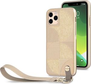 Moshi Moshi Altra etui z odpinaną smyczką na iPhone 11 Pro (beżowe) 2
