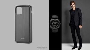 Moshi Moshi iGlaze etui na iPhone 11 Pro (Armour Black) 6