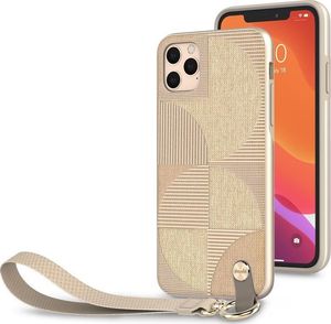 Moshi Moshi Altra etui z odpinaną smyczką na iPhone 11 Pro Max (beżowe) 2