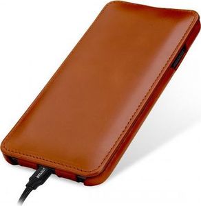 Stilgut Etui skórzane StilGut do iPhone Xs Max UltraSlim brązowe 5