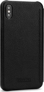 Stilgut Etui skórzane StilGut do iPhone Xs Max czarne 4