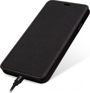 Stilgut Etui skórzane StilGut do iPhone Xs Max czarne 5