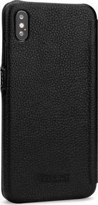 Stilgut Etui skórzane StilGut do iPhone Xs Max - UltraSlim czarne 4