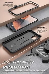 Supcase SUPCASE UNICORN BEETLE PRO Etui pancerne iPhone 11 PRO czarne 4