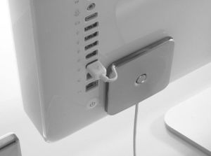 Organizer BlueLounge Uchwyt Srebrny 1 sztuka  (CY-SL) 2