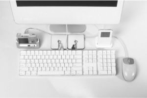 Organizer BlueLounge Uchwyt Biały 1 sztuka  (CY-WH) 3