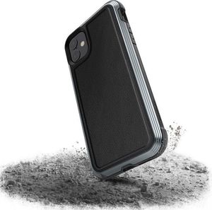 X-doria X-Doria Defense Lux Etui pancerne iPhone 11 (Drop test 3m) (czarna skóra) 2