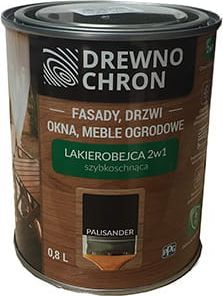 Drewno Chron Lakierobejca 2w1 Drewno Chron 0,8L kolor Palisander 1