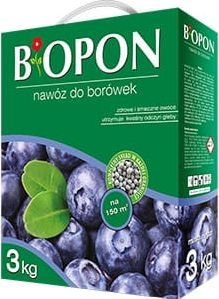 Biopon Nawóz BIopon do borówek karton 3kg 1