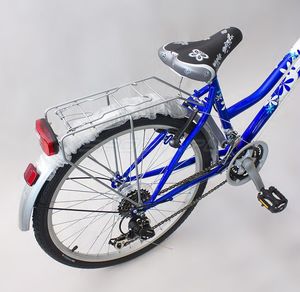 Bingo Rower Bingo SUZANA CTB 24" damski biało-niebieski Uniwersalny 3